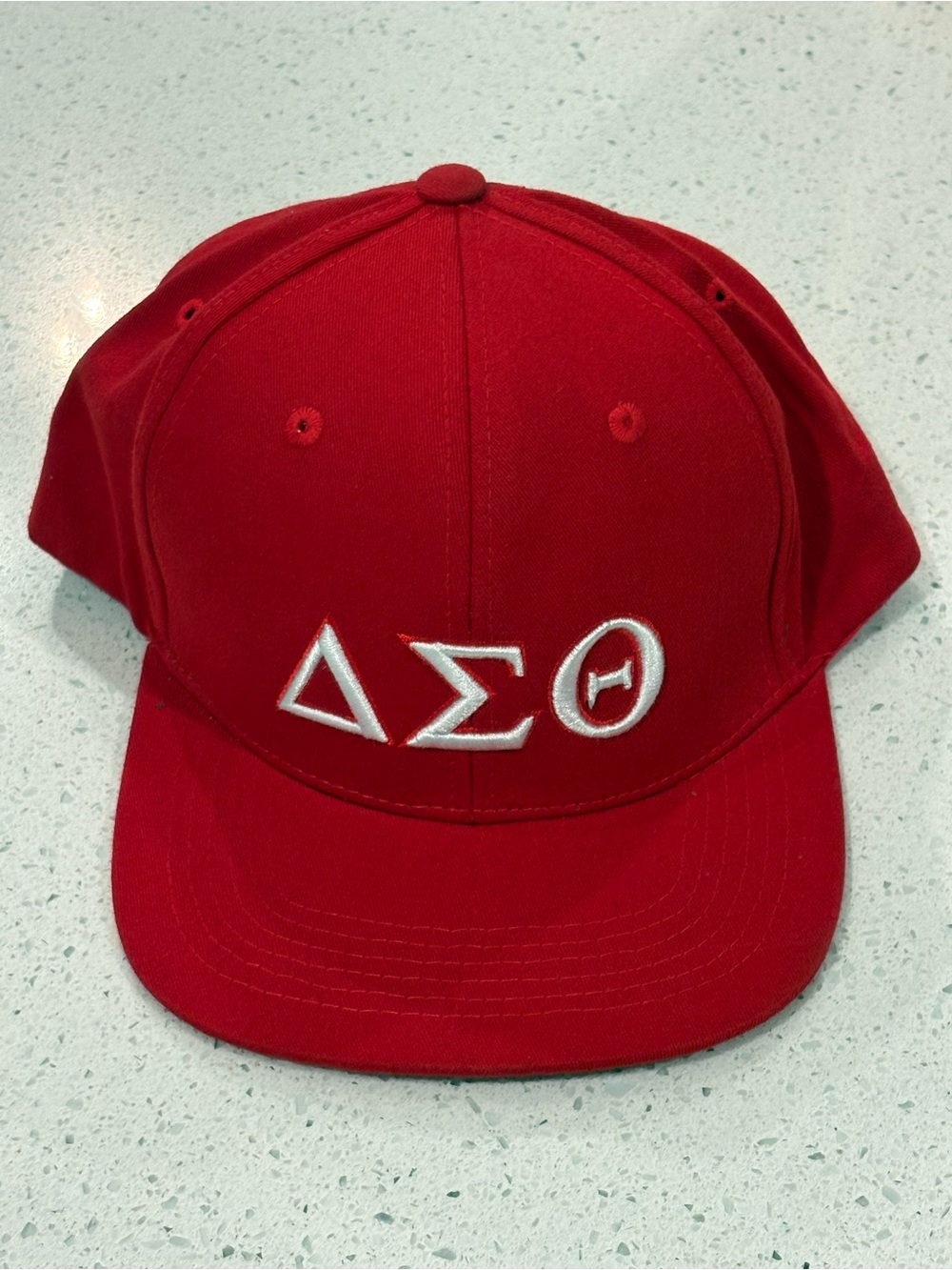 Delta Sigma Theta 1913 Crimson Snapback Hat - New Without Tags